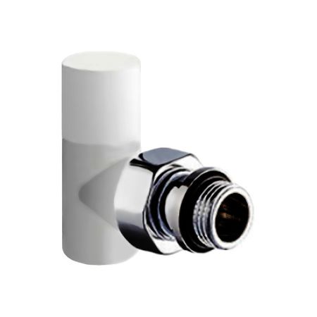 Вентиль угловой ручной SR Rubinetterie 1/2 белый Tondera Light (ручной)