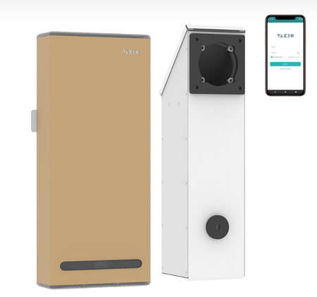 Бытовая приточно-вытяжная вентиляционная установка Vakio WINDOW SMART Бежевое сияние