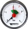 Манометр аксиальный Watts F+R101(MHA) 50/4x1/4"