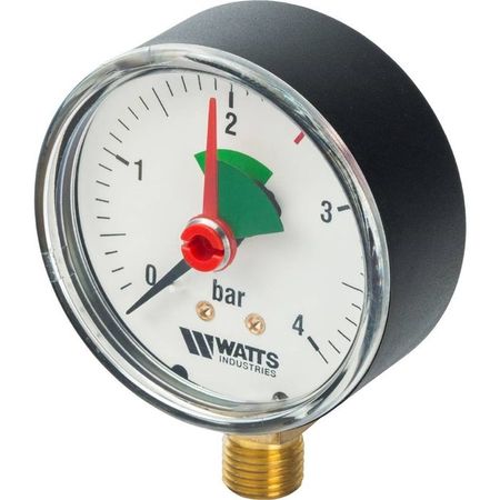 Манометр радиальный Watts F+R201 (MHR) 50/4x1/4"