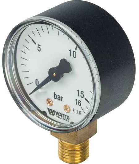 Манометр радиальный Watts F+R200 (MDR) 80/ 16x1/2"