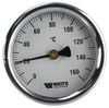 Термометр биметаллический с погружной гильзой Watts F+R801 (T) 63/50 (1/2",160"С)