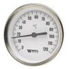 Термометр биметаллический с погружной гильзой Watts F+R801 (T) 63/50 резьба с самоуплотнением