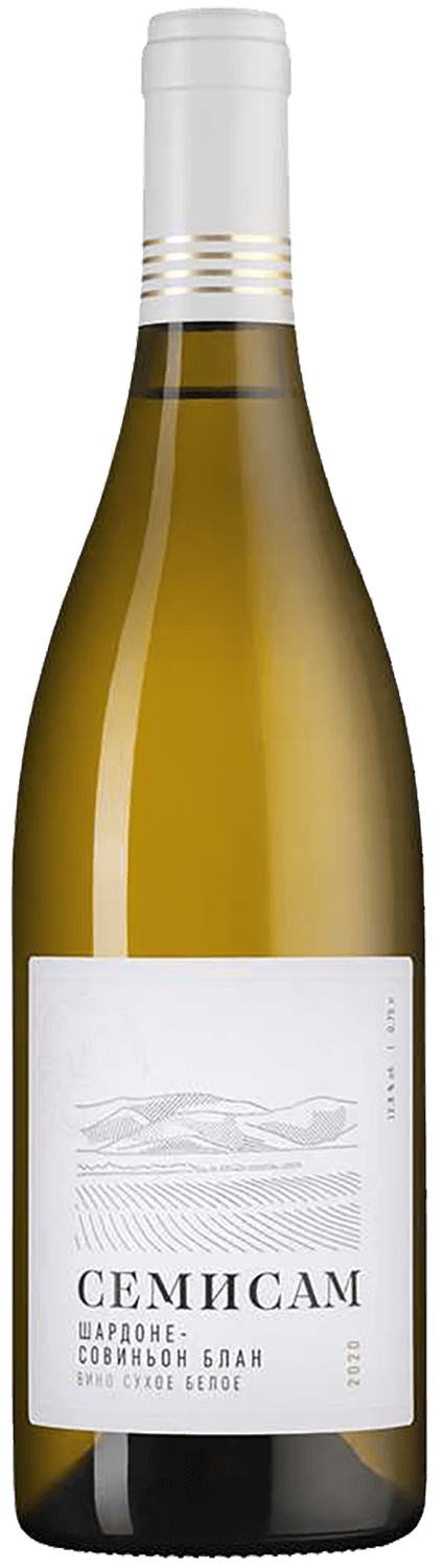 Semisam Chardonnay Sauvignon Blanc Kuban'. Anapa Shumrinka