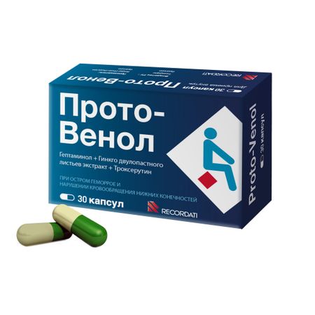 Прото-венол капс. №30