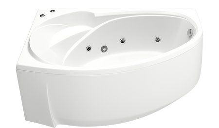 Акриловая ванна Bas Фэнтази 150x90 без гидромассажа L В 00040