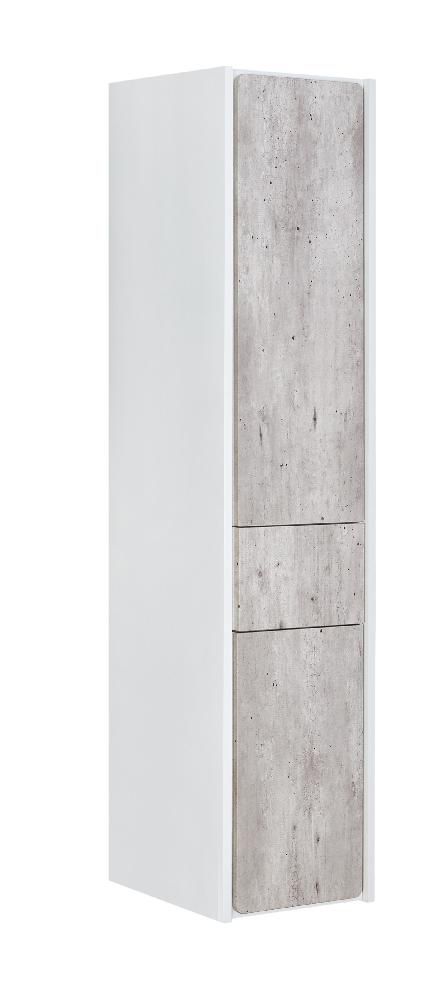 Шкаф-колонна Roca Ronda ZRU9303006 правый, бетон/белый глянец