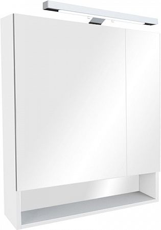 Зеркальный шкаф Roca The Gap 70 ZRU9302886 белый глянец