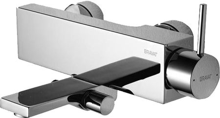 Смеситель для ванны Bravat Arc F66061C-01A-ENG хром