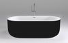 Акриловая ванна Black&White Swan SB109 Black