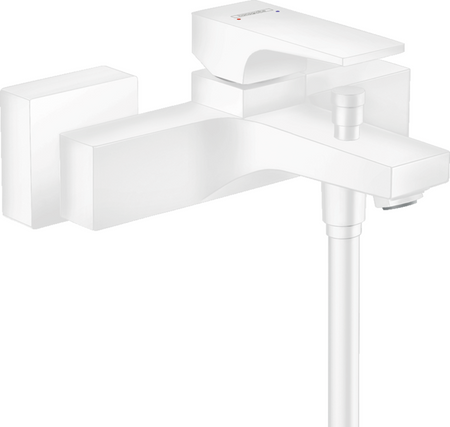 Смеситель для ванны Hansgrohe Metropol 32540700 белый матовый