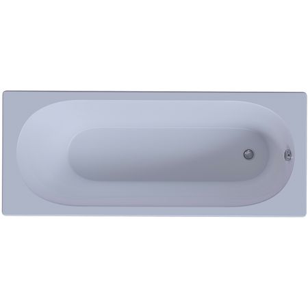 Акриловая ванна Aquatek Оберон OBR160-0000041 160х70 с экраном, с каркасом (разборный), со слив-переливом