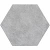Керамическая плитка Monopole Ceramica Dakota Grey СП249 напольная 20х24 см