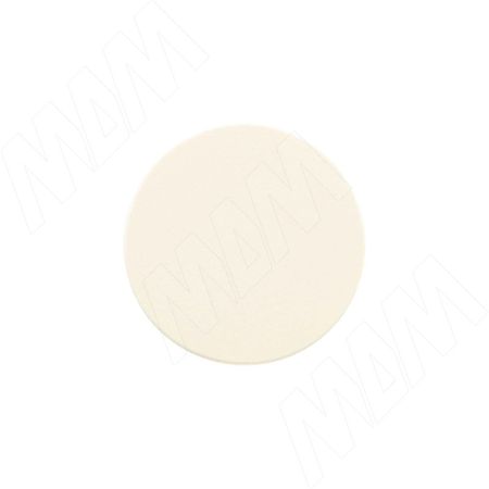 Заглушка самоклеящаяся, D20 мм, Ваниль, гладкая (Kr 9569), 54 шт. (9569.10.20)