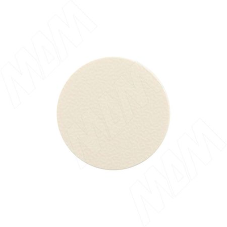 Заглушка самоклеящаяся, D20 мм, Слоновая кость, шагрень (Kr 0514), 54 шт. (0514.20.20)
