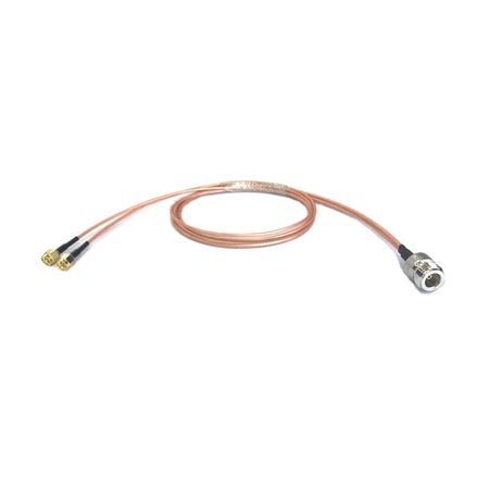 1 into 2 Y Type Splitter Adapter N Type Female to 2x SMA Male RF Coax Cable RG316 15cm/30cm/50cm/100cm Wholesale