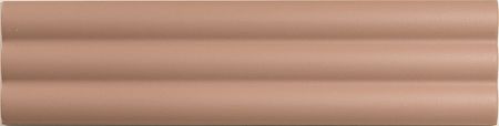 Керамическая плитка DNA Tiles Match Curved Tan Matt настенная 6,25х25 см