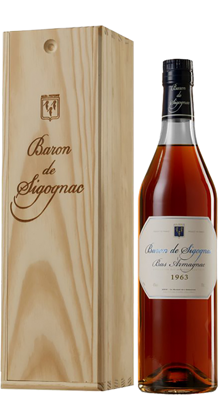 Baron de Sigognac 1963 Armagnac AOC (gift box)