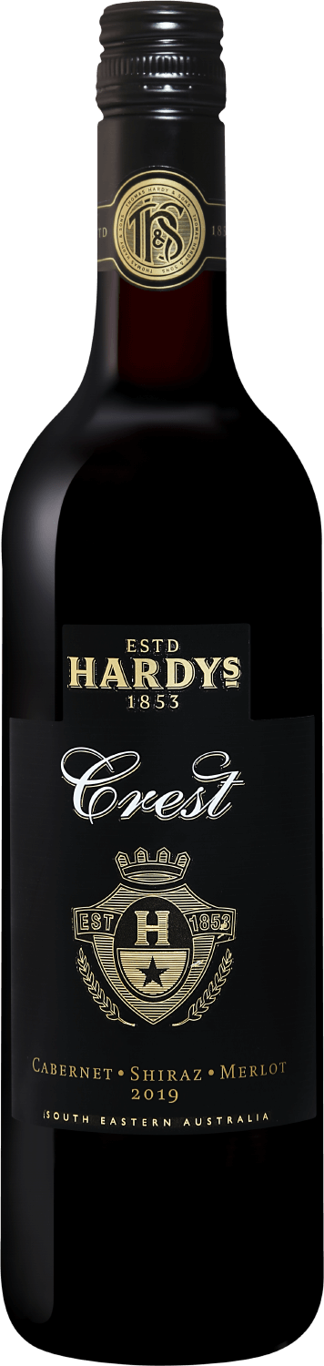 Crest Cabernet Shiraz Merlot South Eastern Australia Hardy’s