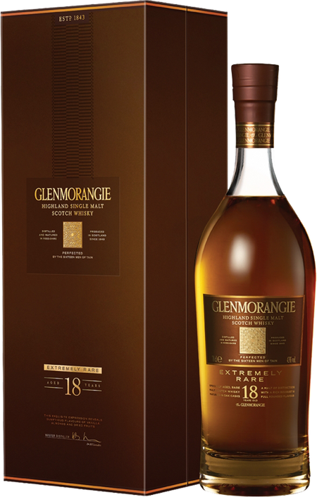 Glenmorangie Extremely Rare Highland Single Malt Scotch Whisky 18 y.o. (gift box)