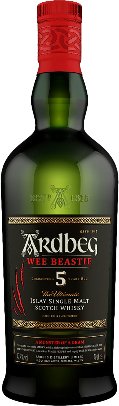 Ardbeg Wee Beastie Islay Single Malt Scotch Whisky 5 y.o.