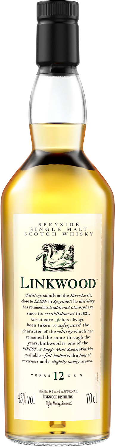 Linkwood Speyside Single Malt Scotch Whisky 12 y.o.