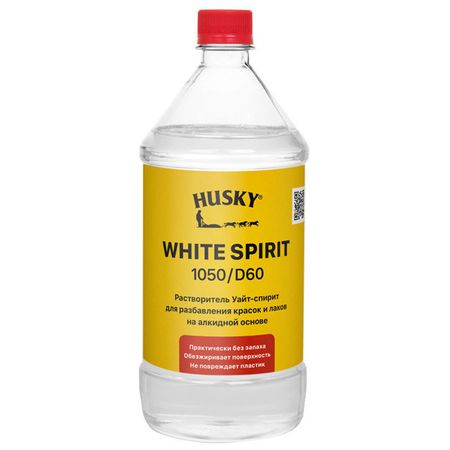 уайт-спирит высокоочищенный HUSKY WHITE SPIRIT 1050/D60 1л, арт.32020