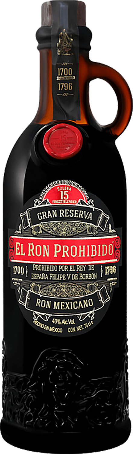 El Ron Prohibido Reserva Mexican Rum 15 YO