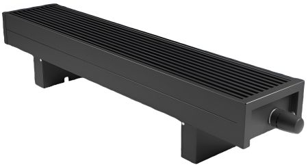 Водяной конвектор Vitron ВКН.100.200.1200.2ТГ Черный