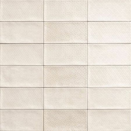 Керамическая плитка Mainzu Rev. Camden Decor Bianco 919323 настенная 10х20 см