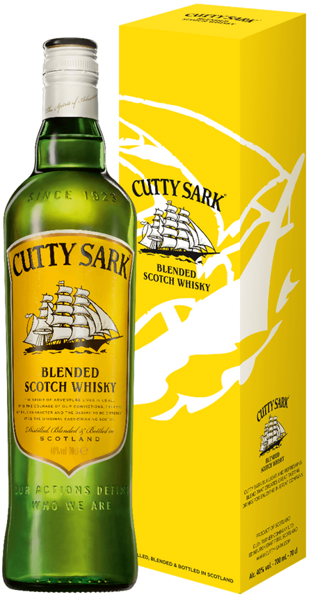 Cutty Sark Blended Scotch Whisky (gift box)