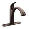Выдвижной кухонный кран Moen Camerist с одной ручкой, oil rubbed bronze