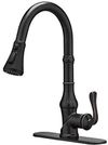 Кухонный смеситель BWE Farmhouse с выдвижным распылителем, oil rubbed bronze