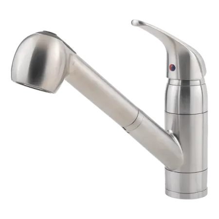 Выдвижной кухонный смеситель Pfister с одной рукояткой, stainless steel