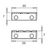 Нож твердосплавный CMT 23x7x1,5 F1730