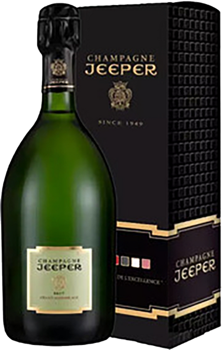 Champagne Jeeper Grand Assamblage Brut Champagne AOC (gift box)