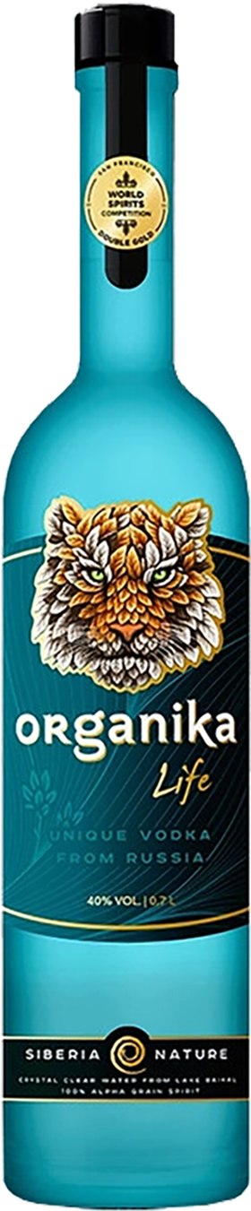 Organika Life (in turquoise bottle)