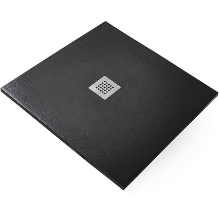 Душевой поддон из искусственного камня Starohome Solid 90х90 1237473 Black Matt