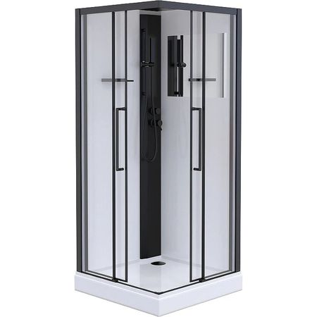 Душевая кабина Esbano Muse 90x90 ESKM90CKR без гидромассажа