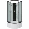 Душевая кабина Niagara Classic 100х100 NG-6709-14BK без гидромассажа
