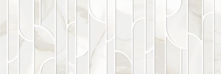 Керамическая плитка Azulev Aqua Okami Bianco настенная 30х90 см
