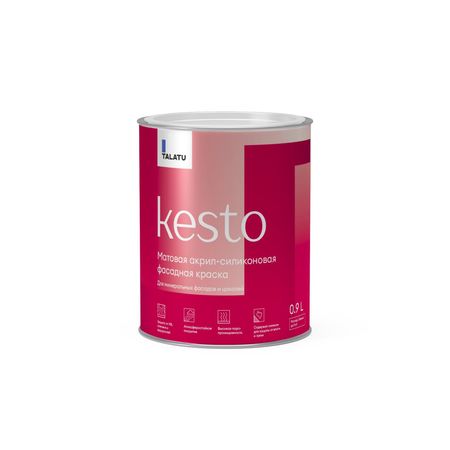 Краска фасадная Talatu Kesto База А 0,9 л