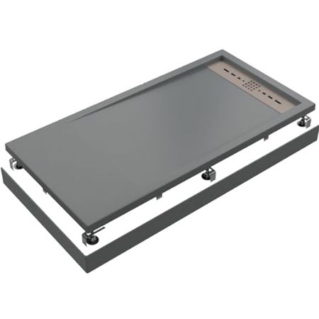 Душевой поддон из искусственного камня Good Door Stella 160x90 ЛП00143 Графит