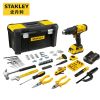 Дрель ручная Stanley SCD711C1H-A9, набор из 46 предметов