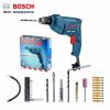Дрель электрическая Bosch GBM350RE с насадками