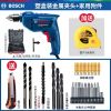 Дрель ручная пистолетная Bosch GBM400 + инструменты