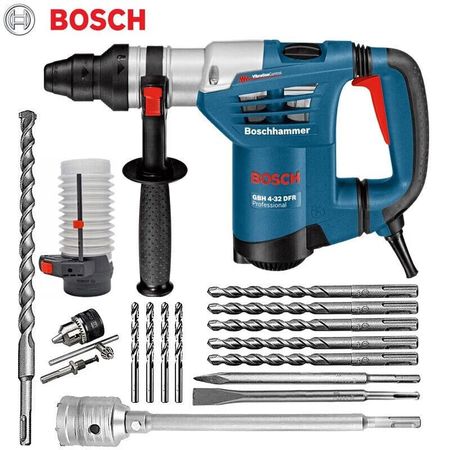 Дрель электрическая Bosch GBH 4-32 DRE + сверла