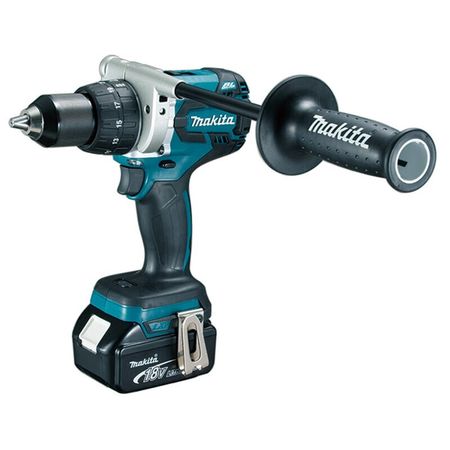 Дрель аккумуляторная ручная Makita DDF481RME + два аккумулятора 4.0Ah, зарядное устройство