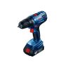 Дрель-шуруповерт аккумуляторная Bosch GSR 180-Li + две батареи и одно зарядное устройство