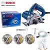 Аппарат для резки керамической плитки и камня Bosch GDC140 + насадки